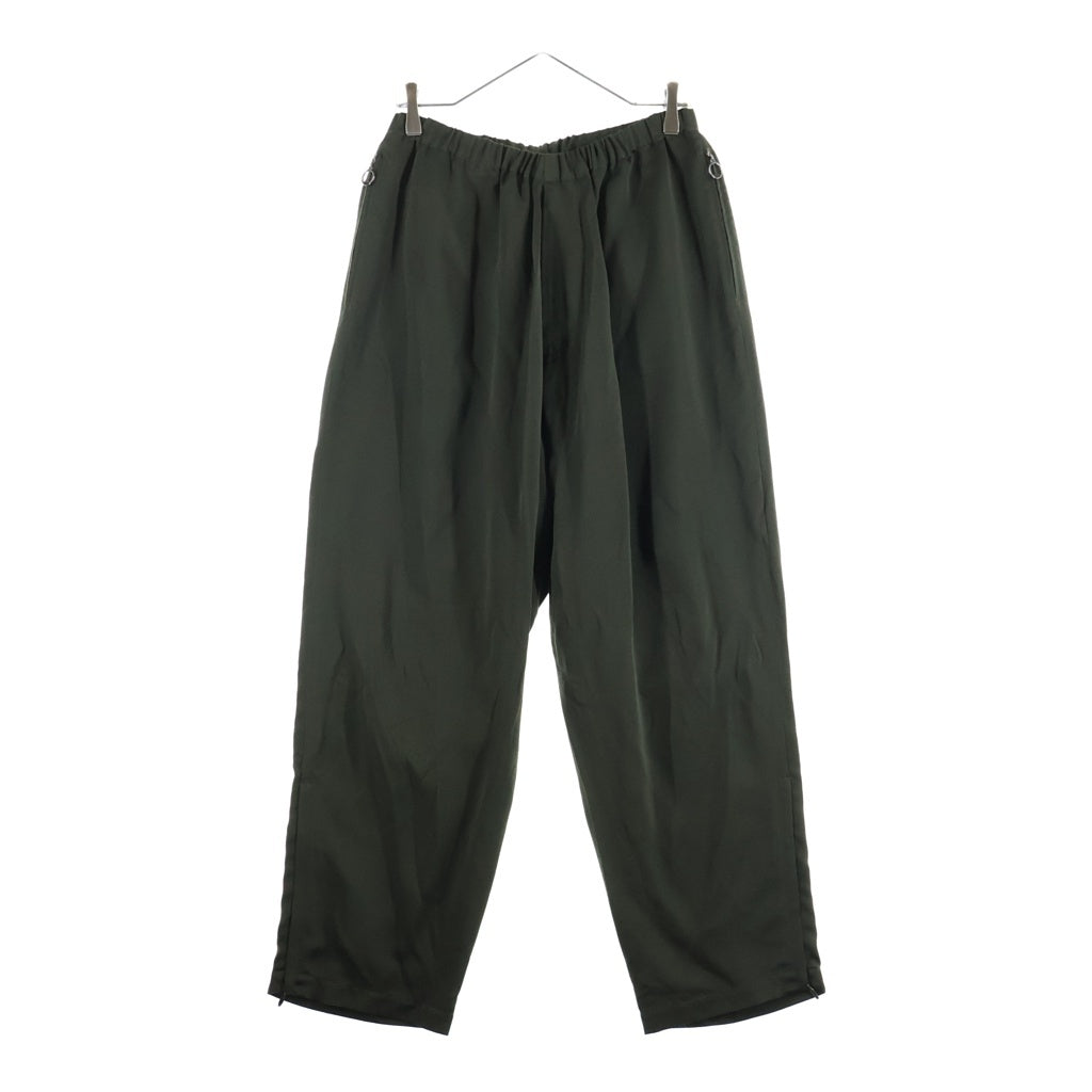 MAATEE&SONS(マーティーアンドサンズ) Easy Trousers イージー トラウザー シルク混 スラックスパンツ カーキ MT5103-0224