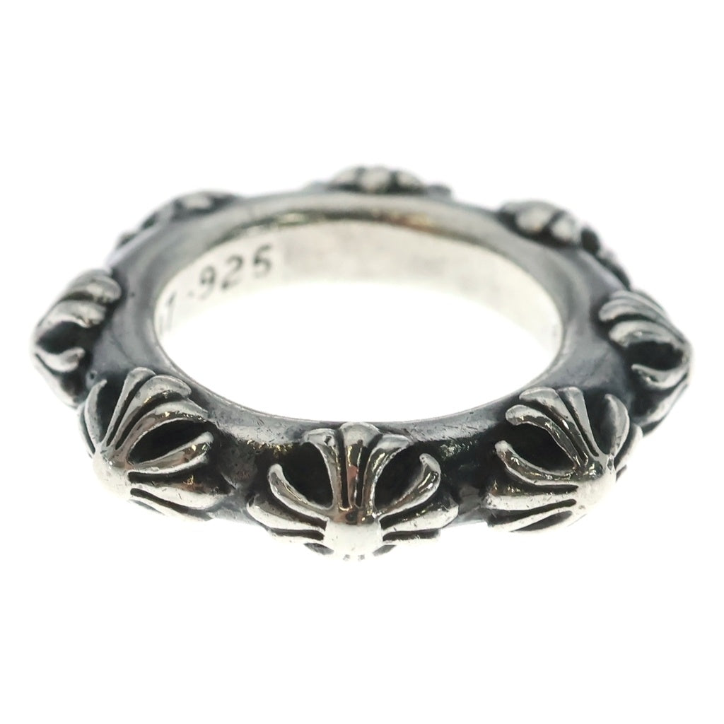 CHROME HEARTS(クロムハーツ) CROSS BAND クロスバンド リング シルバー BCA342