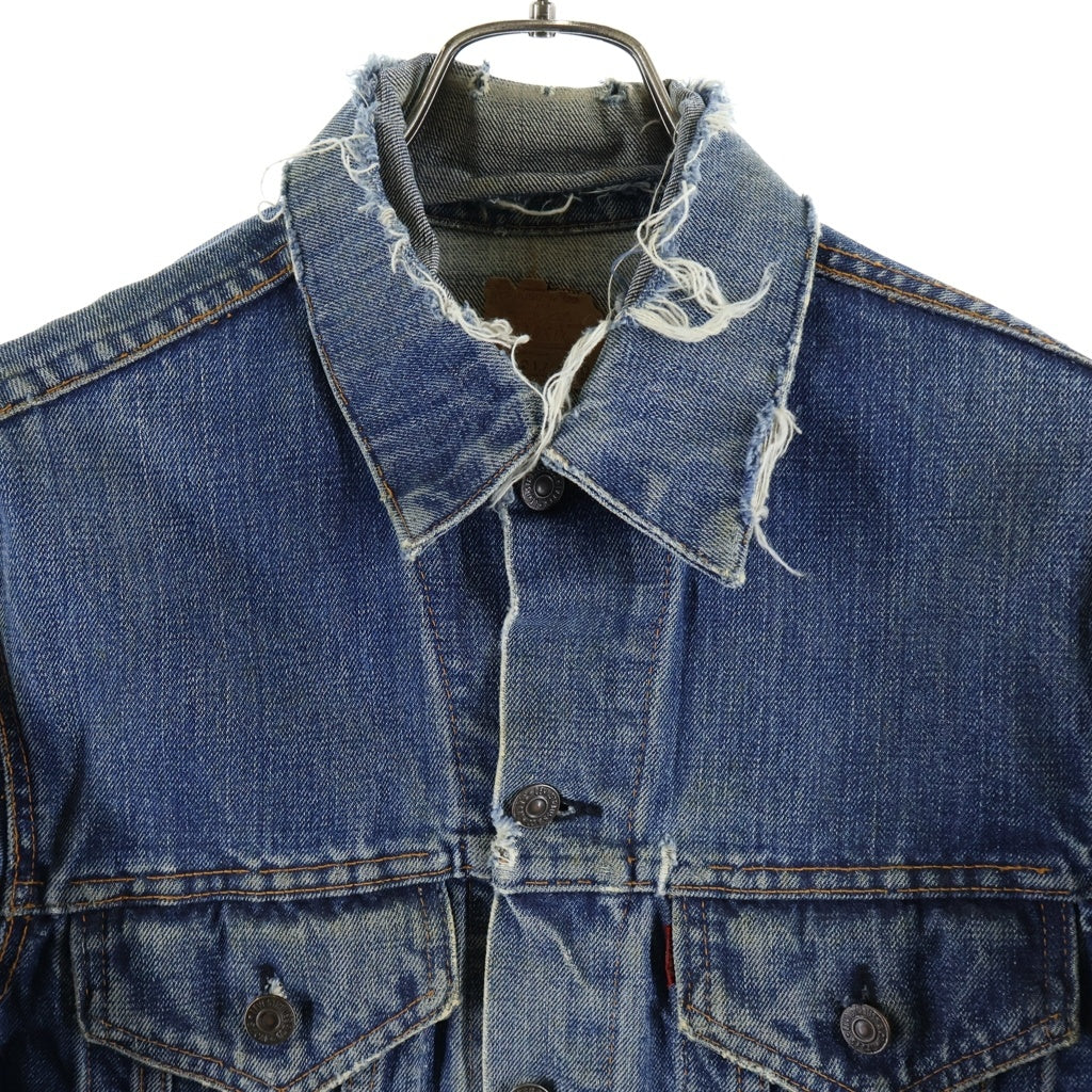 Levi's(リーバイス) 70s 70505 0217 4th BIGE 不均等V ボタン裏524 デニムジャケット Gジャン インディゴ