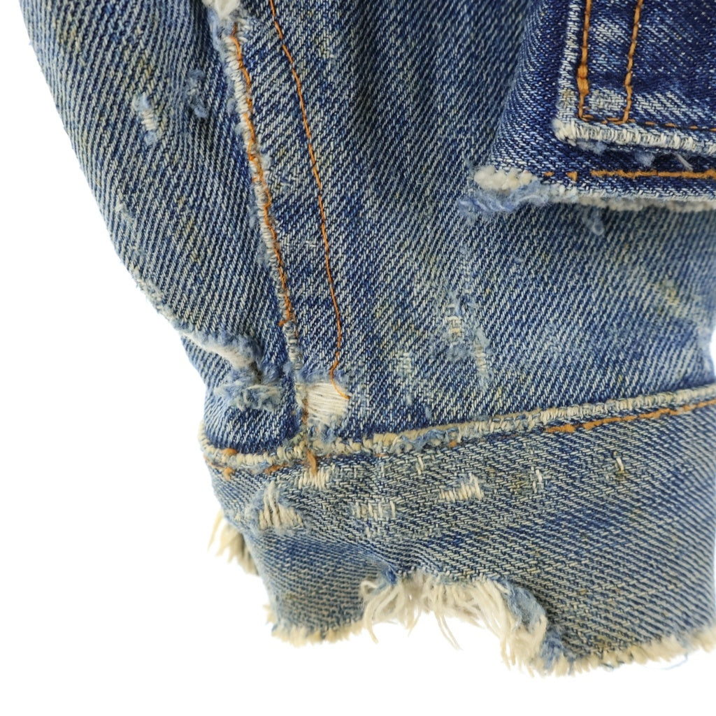 Levi's(リーバイス) 70s 70505 0217 4th BIGE 不均等V ボタン裏524 デニムジャケット Gジャン インディゴ
