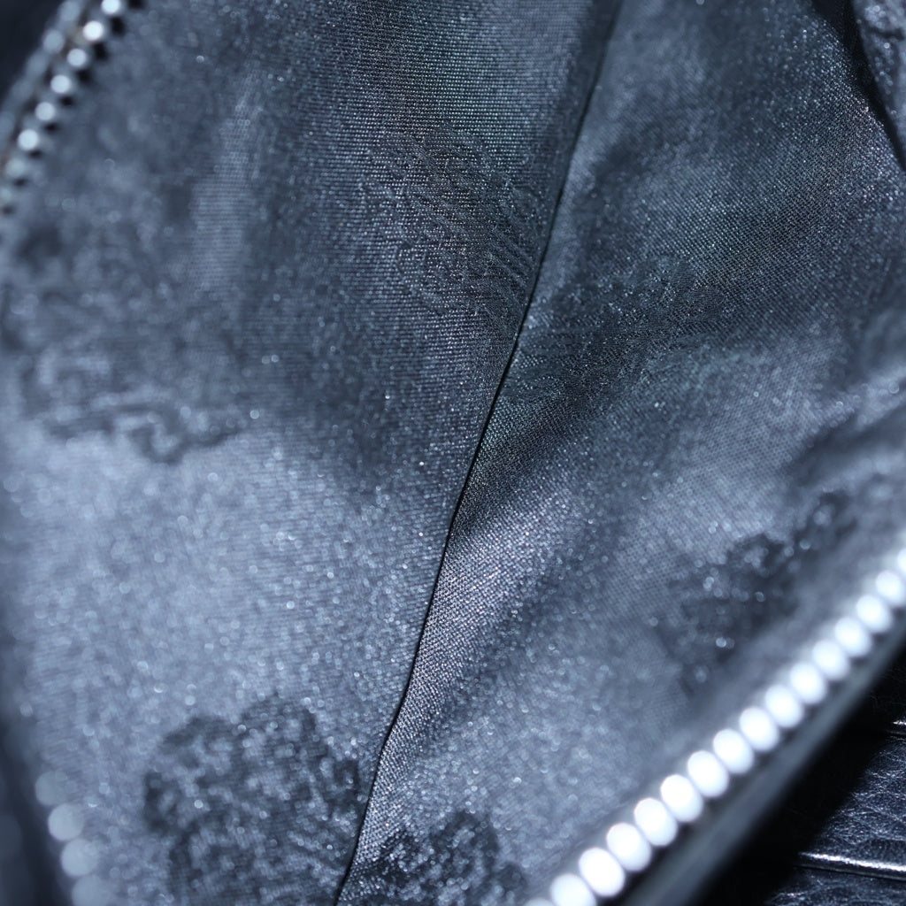 CHROME HEARTS(クロムハーツ) WAVE ウェーブ レザーウォレット 財布 ブラック
