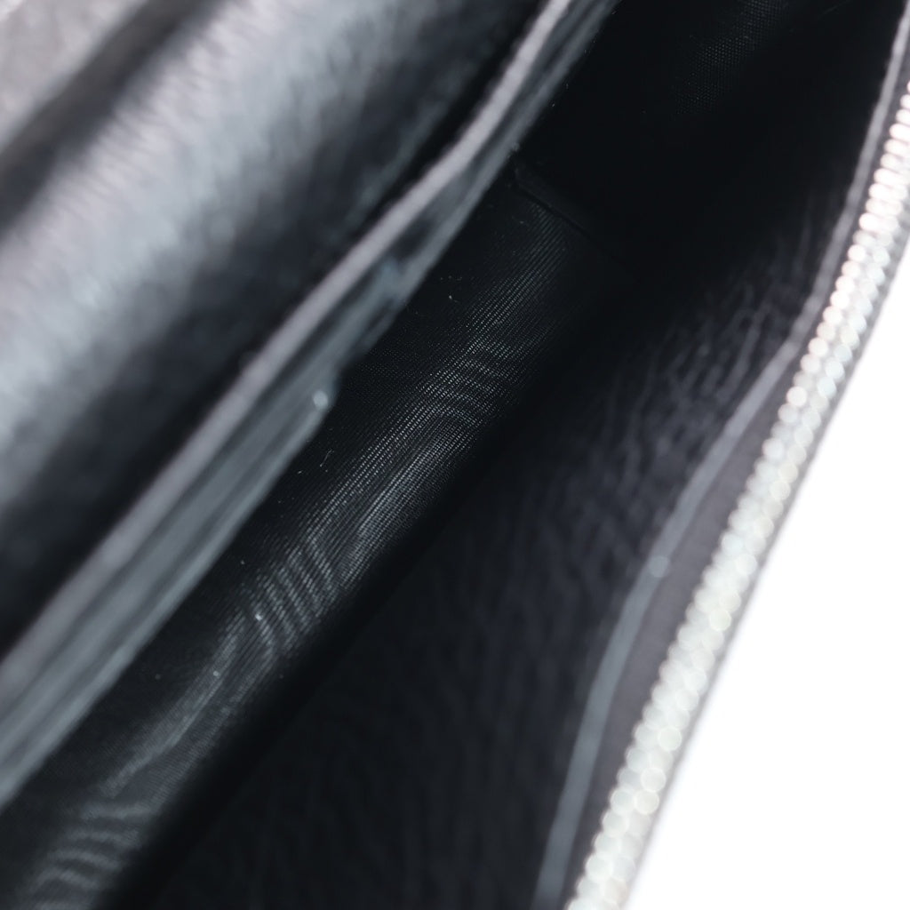 Maison Margiela(メゾンマルジェラ) チェーンバッグ ショルダーウォレット ショルダーバッグ シルバー金具 ブラック SA3UI0008 レディース