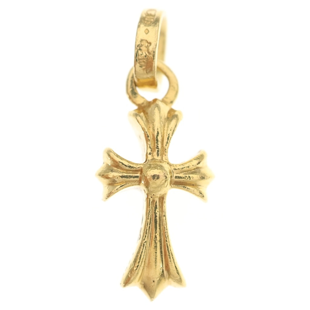 CHROME HEARTS(クロムハーツ) 22K CRS BBYFAT ベイビーファットクロス ペンダントトップ ゴールドBCA037