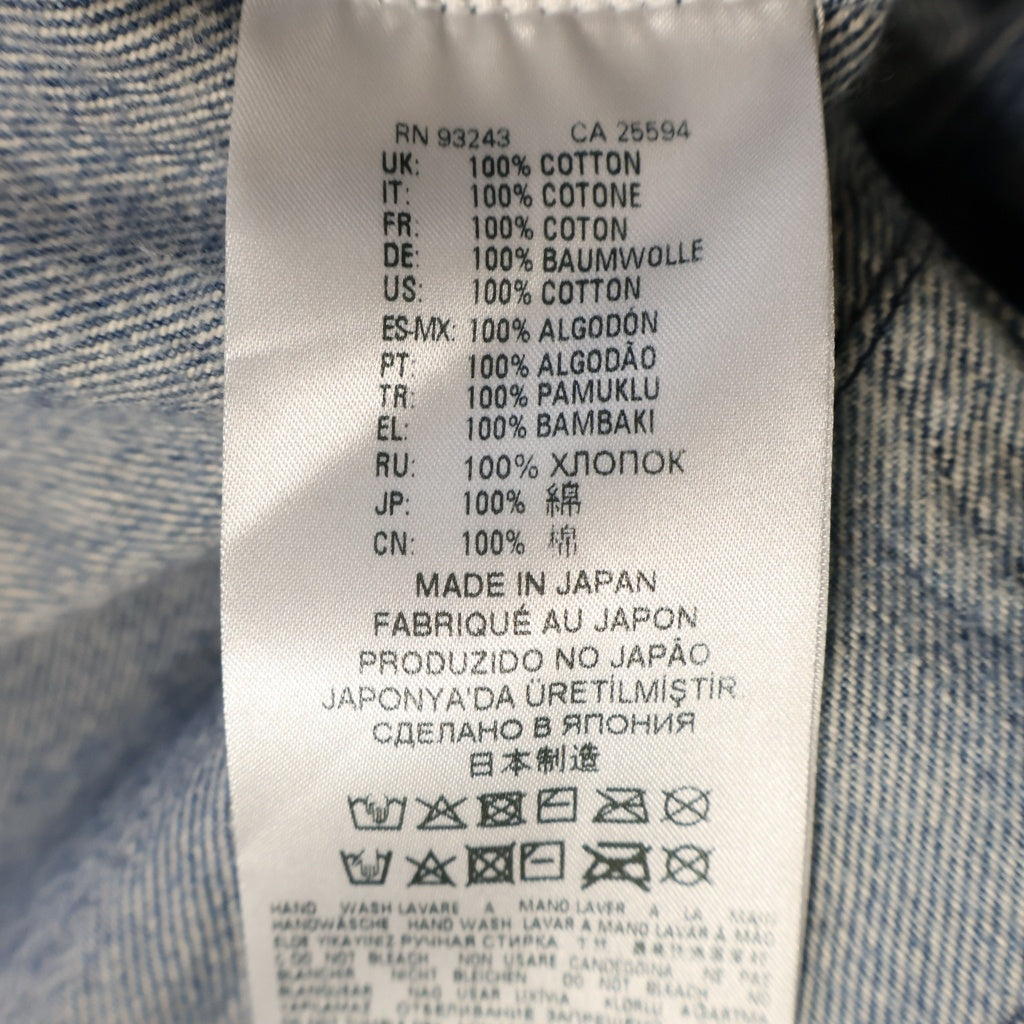 DIESEL(ディーゼル) 20SS ×READYMADE リメイク レッドタグ デニムジャケット 再構築 インディゴ
