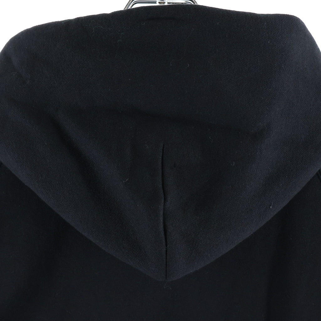 Sacai(サカイ) 24AW ×SPIEWAK Multi Patch Cotton Jersey Hoodie スピワック マルチパッチ コットンジャージフーディ ジップアップパーカー ブラック 24-03536M