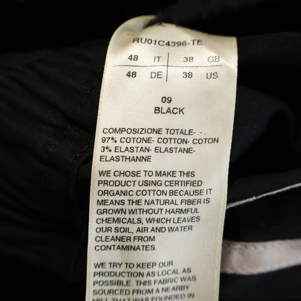 Rick Owens(リックオウエンス) 23SS MASTODON CARGO マストドン カーゴパンツ ジップポケット ブラック RU01C4396-TE