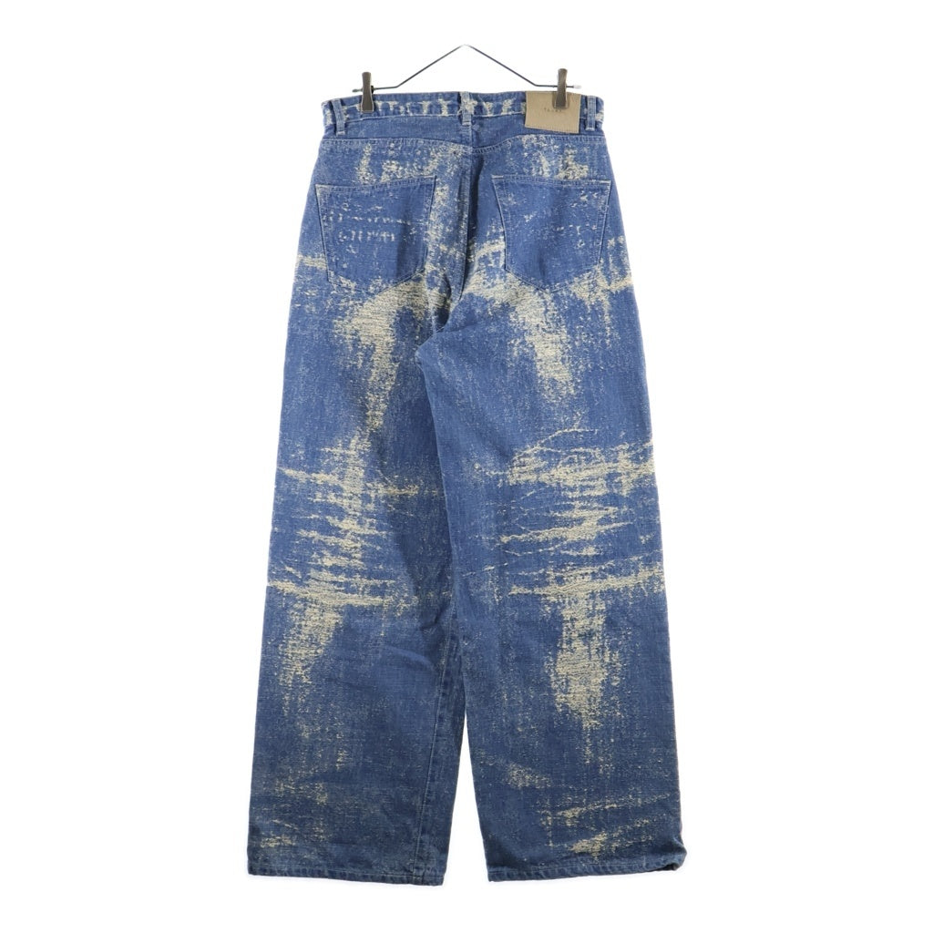 TAAKK(ターク) 26SS TYPE 2 WIDE DENIM ジャガード織 ワイドデニム パンツ インディゴ TA26SS-PT132