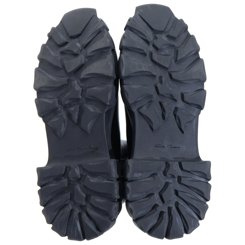 Rick Owens(リックオウエンス) STROBE BEATLE BOZO TRACTOR BOOTS ビートル ボゾ トラクター サイドゴアブーツ ブラック 02C7881