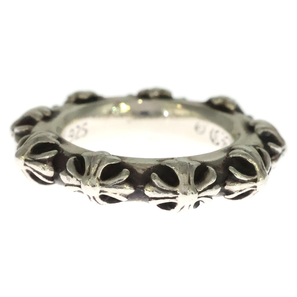 CHROME HEARTS(クロムハーツ) CROSS BAND クロスバンド リング シルバー BCA342