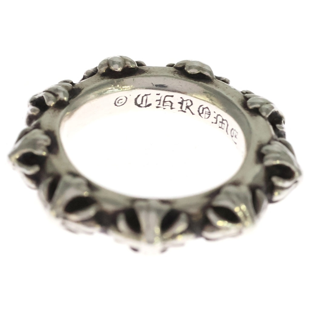 CHROME HEARTS(クロムハーツ) CROSS BAND クロスバンド リング シルバー BCA342
