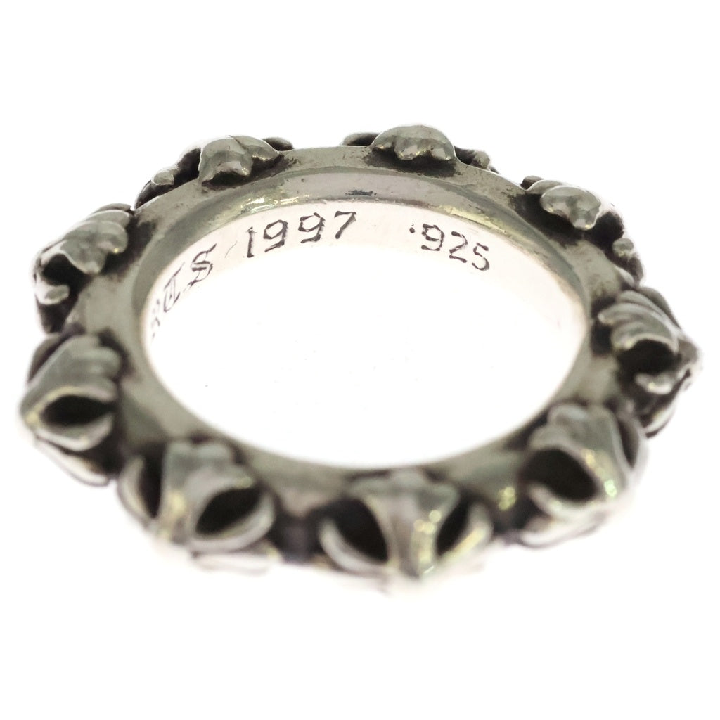 CHROME HEARTS(クロムハーツ) CROSS BAND クロスバンド リング シルバー BCA342