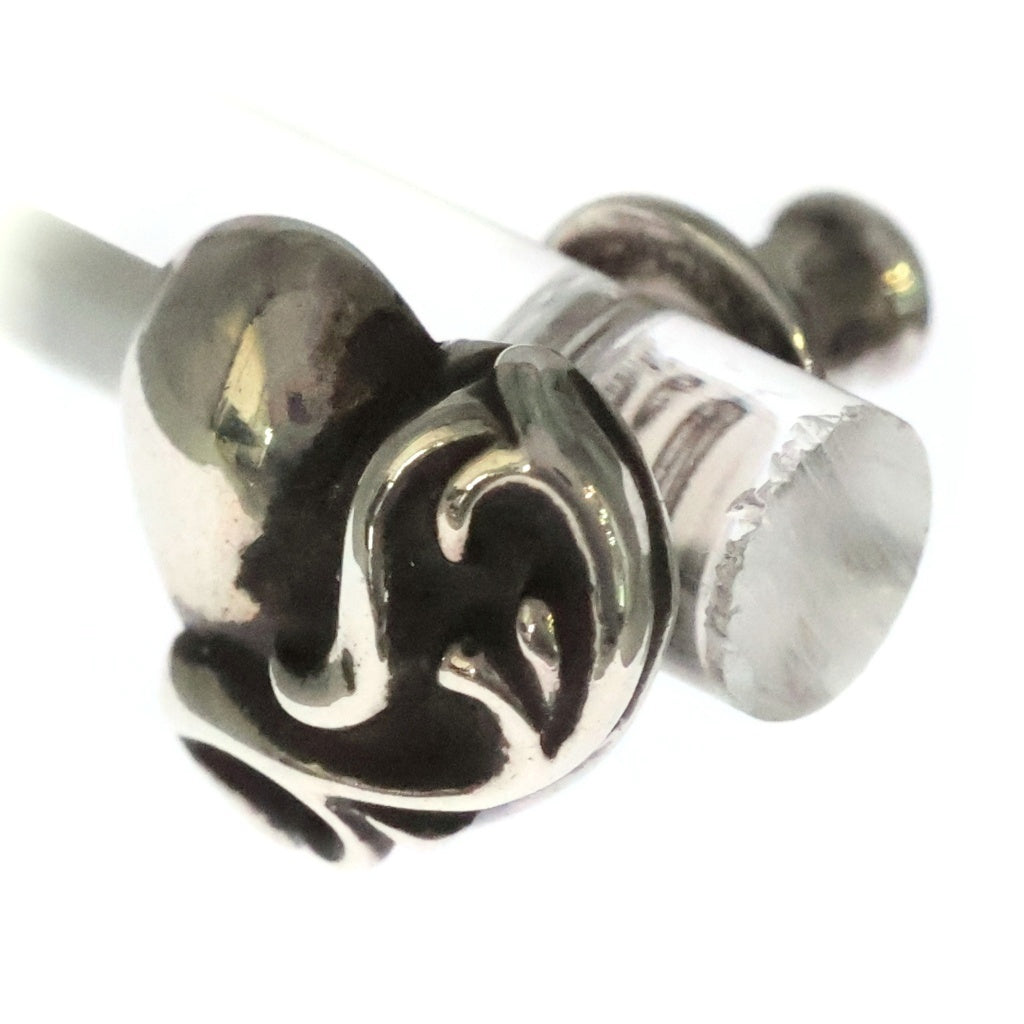 CHROME HEARTS(クロムハーツ) STUD HEART ハート スタッドピアス シルバー BCA112
