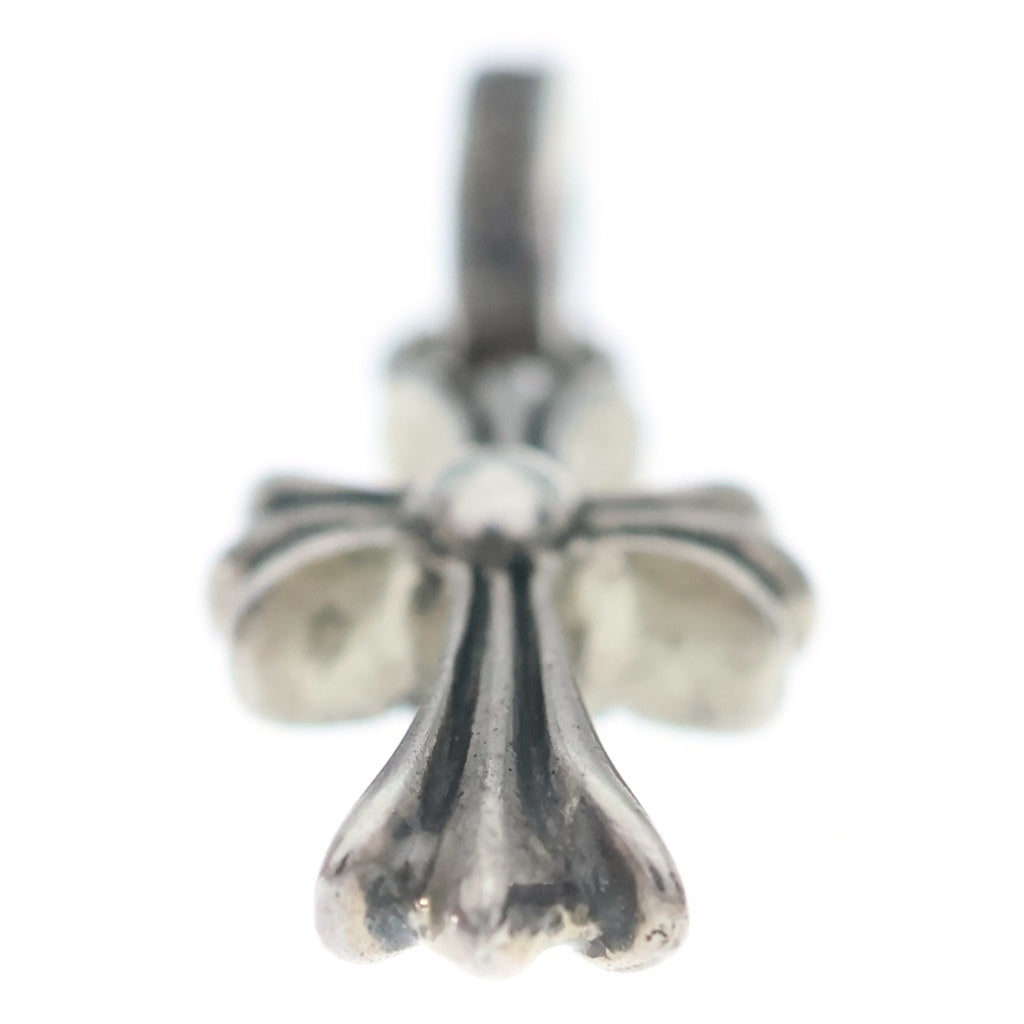CHROME HEARTS(クロムハーツ) CRS BBYFAT P SAP ベイビーファットクロス PAVEサファイア ペンダントトップ シルバー BCA236