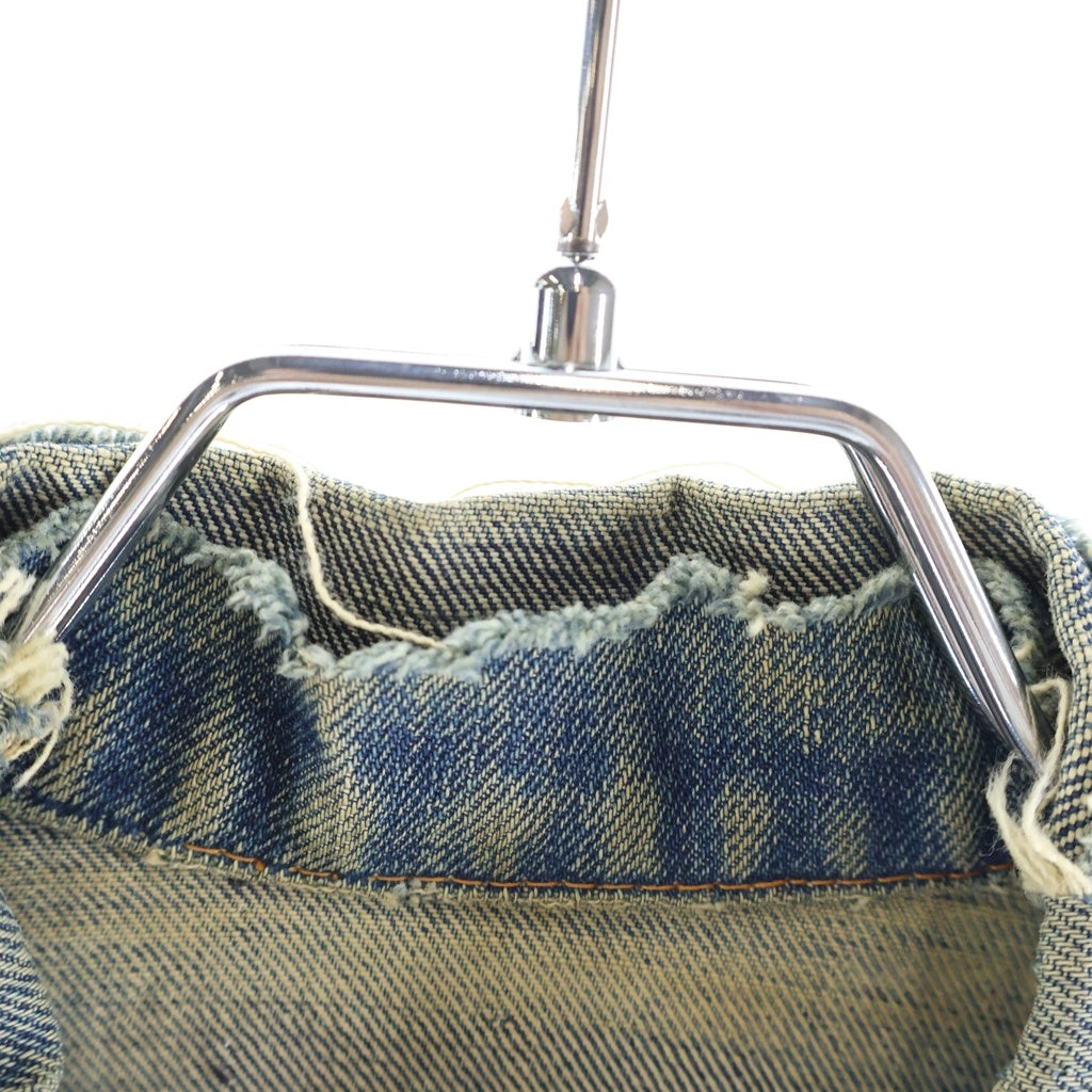 Levi's(リーバイス) 60s 557 3rd ボタン裏O BIGE 均等V デニムジャケット Gジャン インディゴ