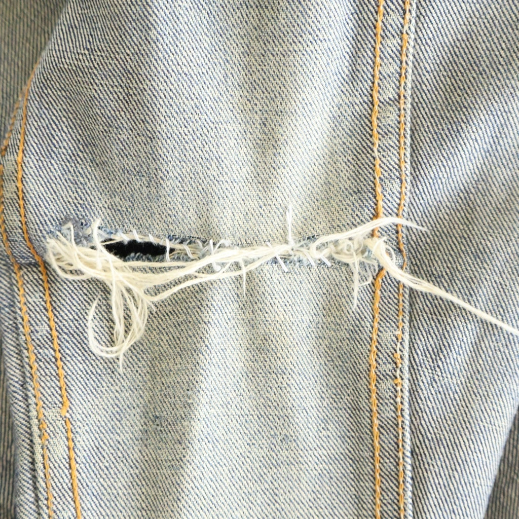 Levi's(リーバイス) 60s 557 3rd ボタン裏O BIGE 均等V デニムジャケット Gジャン インディゴ