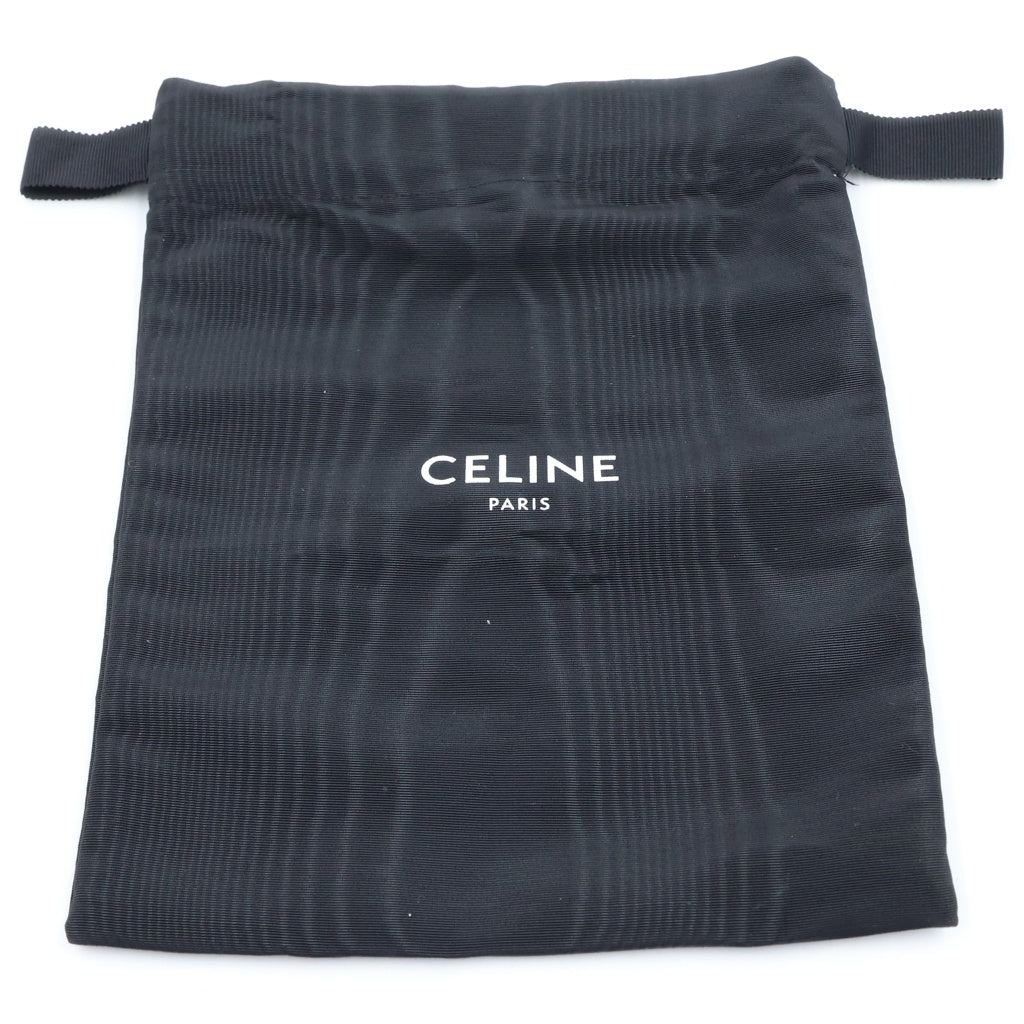CELINE(セリーヌ) トリオンフ 総柄 フォンポーチ ショルダーバッグ ブラウン/ホワイト レディース