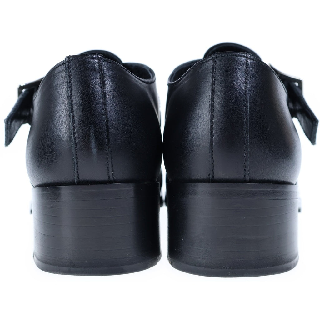 PADRONE(パドローネ) レザー グルカサンダル ブラック PU8394-2010-26A