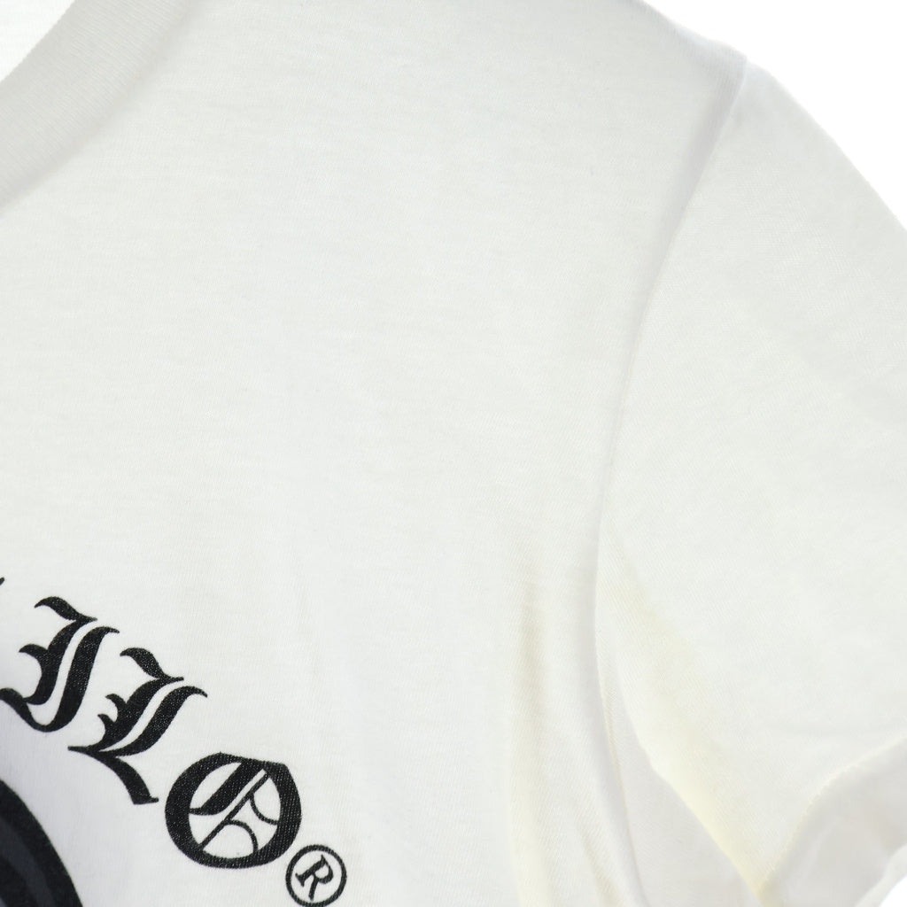 CHROME HEARTS(クロムハーツ) ×A BATHING APE BABY MILO TEE アベイジング エイプ コラボ フロント ホースシューロゴプリント クルーネック コットン 半袖Tシャツ カットソー レディース