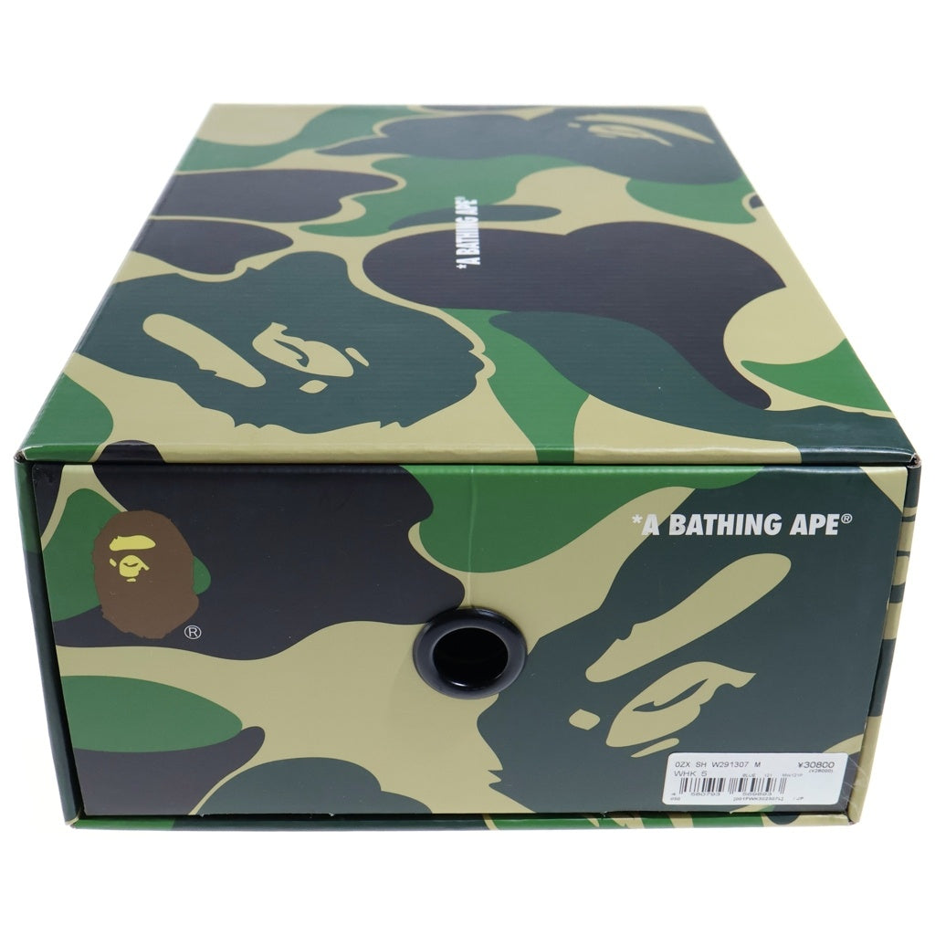 A BATHING APE(アベイシングエイプ) BAPE STA Icon ABC Camo Sneaker カモ柄 ローカットスニーカー ブルー/ホワイト 001FWK302307L レディース