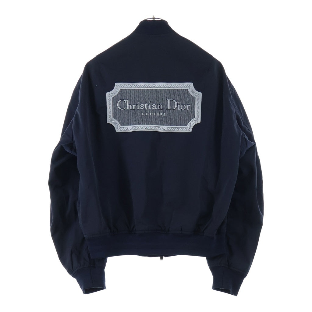 DIOR(ディオール) 23SS Couture Bomber Jacket クチュール ボンバージャケット ジップアップブルゾン ネイビー 143C432D4533
