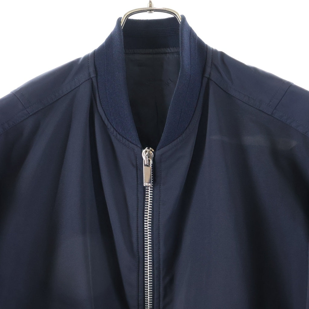 DIOR(ディオール) 23SS Couture Bomber Jacket クチュール ボンバージャケット ジップアップブルゾン ネイビー 143C432D4533