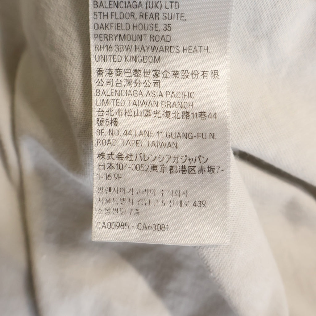 BALENCIAGA(バレンシアガ) 25SS Over Champs-Elysees T-Shirt オーバーサイズ プリントTシャツ 787349 TRVN1