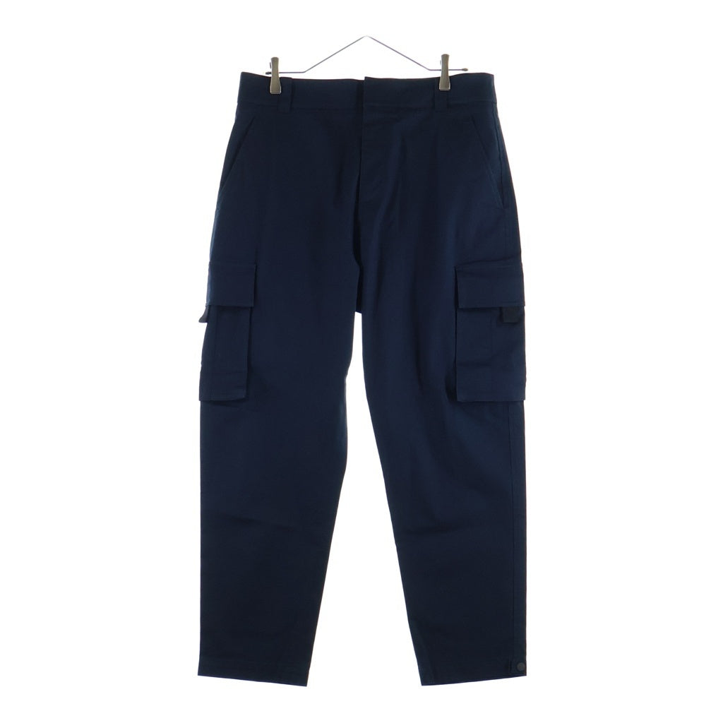 DIOR(ディオール) ロゴワッペン コットン カーゴパンツ ネイビー 013C122A3866