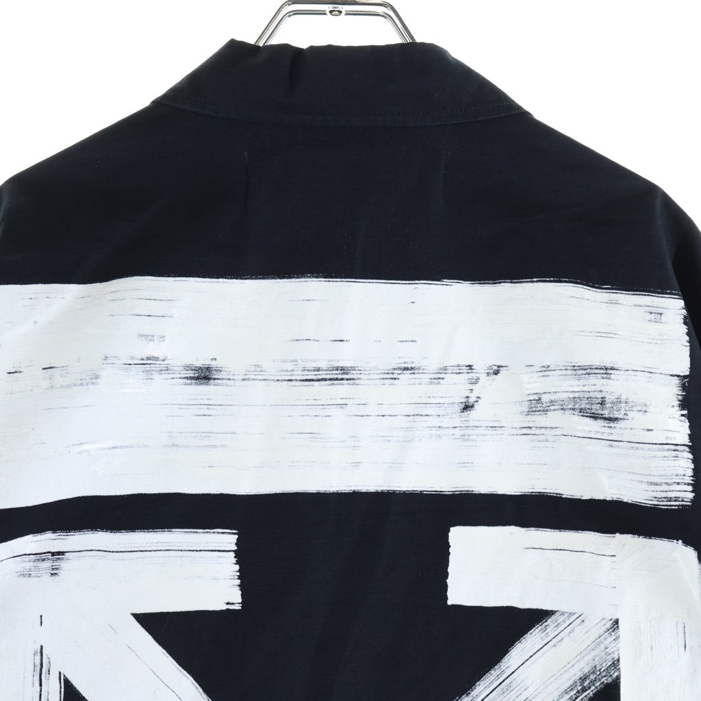 OFF-WHITE(オフホワイト) 17AW バックアローフィールドミリタリージャケット ブラック OMEA007F17026004