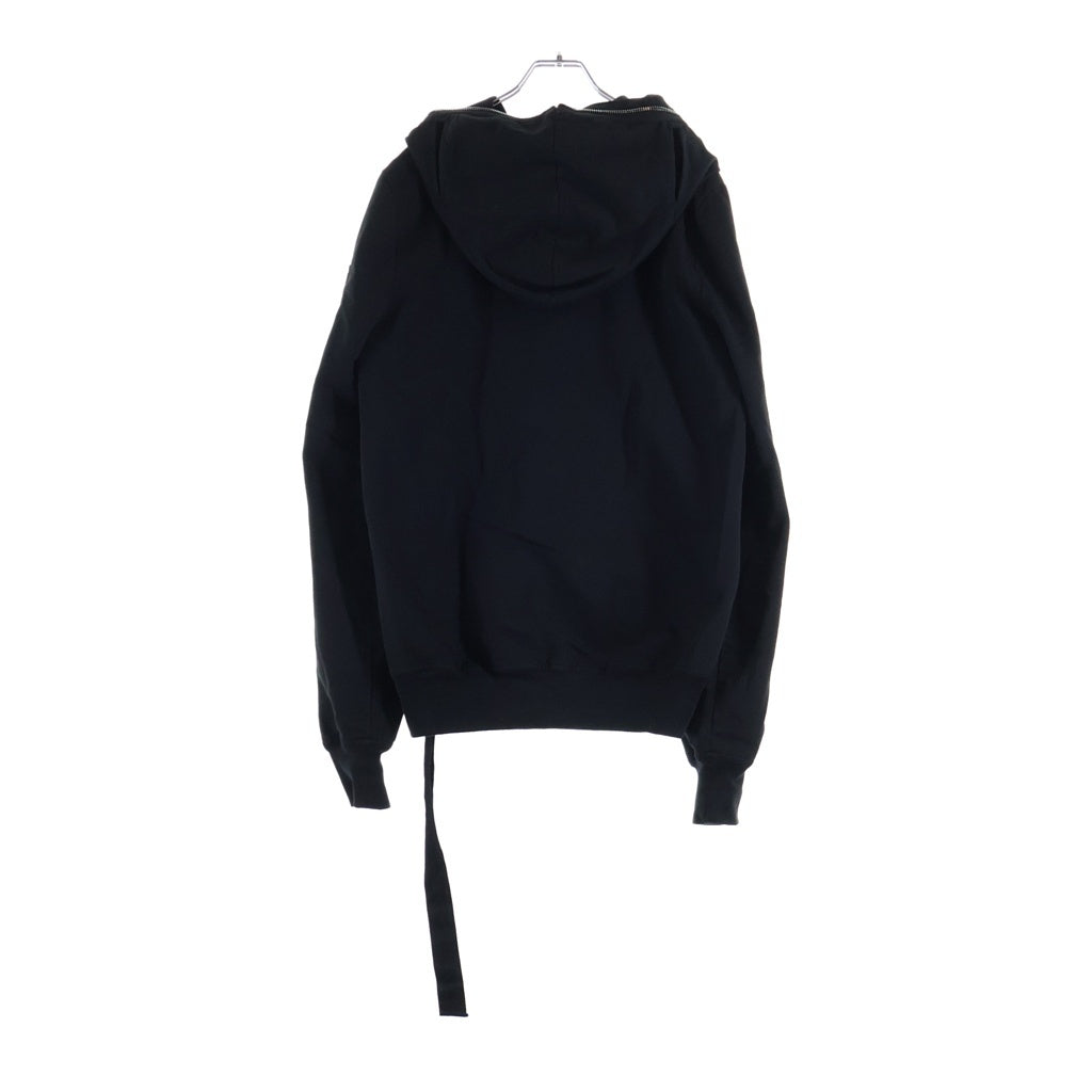 DRKSHDW(ダークシャドウ) 24SS GIMP FLIGHT BOMBER ギンプ フライトジャケット ジップアップパーカー ブラック DU01D1772‐CB
