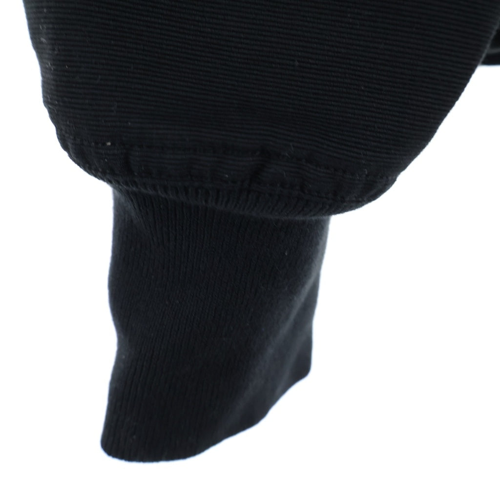 DRKSHDW(ダークシャドウ) 24SS GIMP FLIGHT BOMBER ギンプ フライトジャケット ジップアップパーカー ブラック DU01D1772‐CB