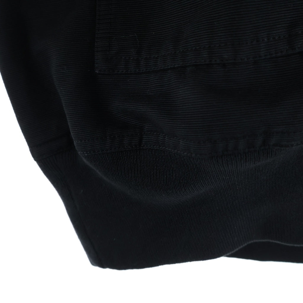 DRKSHDW(ダークシャドウ) 24SS GIMP FLIGHT BOMBER ギンプ フライトジャケット ジップアップパーカー ブラック DU01D1772‐CB