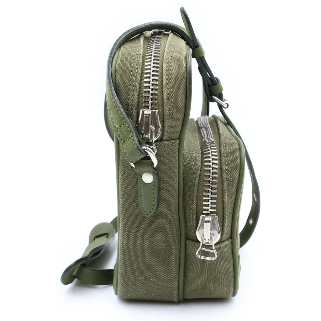 READY MADE(レディメイド) Small Shoulder Bag キャンバス ショルダーバッグ カーキ レディース