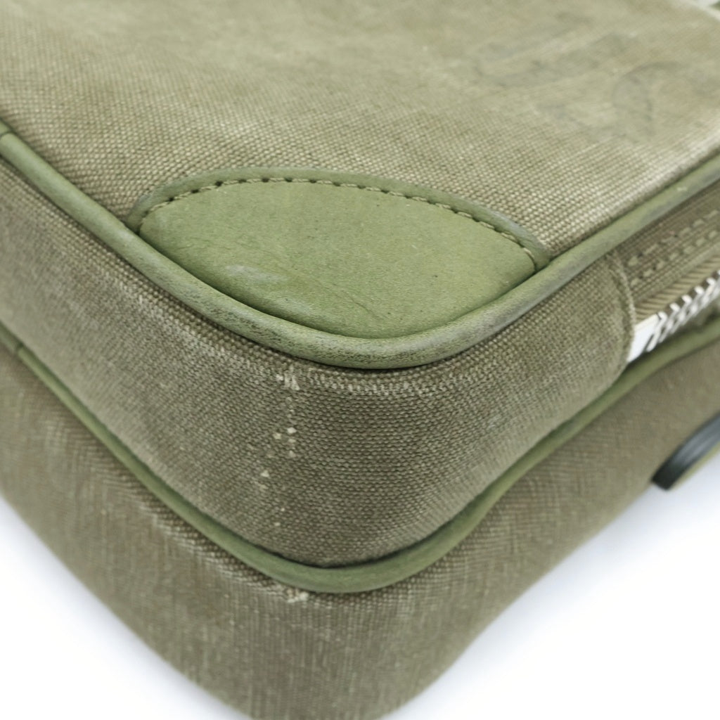 READY MADE(レディメイド) Small Shoulder Bag キャンバス ショルダーバッグ カーキ レディース