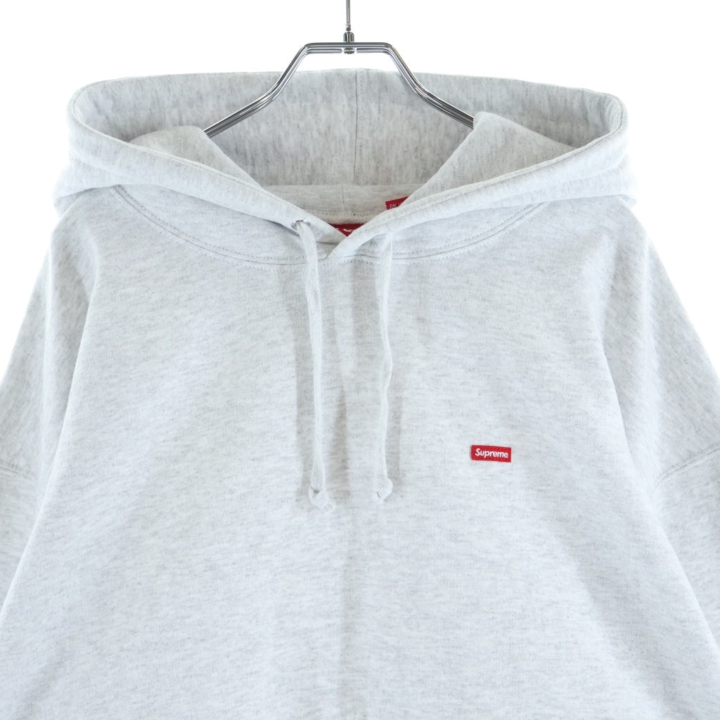 SUPREME(シュプリーム) 24SS Small Box Logo Hooded Sweatshirt スモールボックスロゴ フーデッドスウェットシャツ プルオーバーパーカー グレー