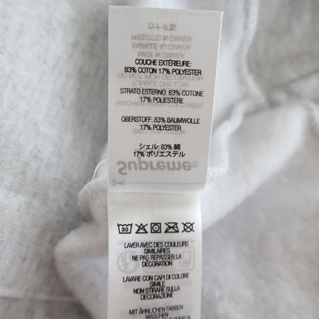 SUPREME(シュプリーム) 24SS Small Box Logo Hooded Sweatshirt スモールボックスロゴ フーデッドスウェットシャツ プルオーバーパーカー グレー