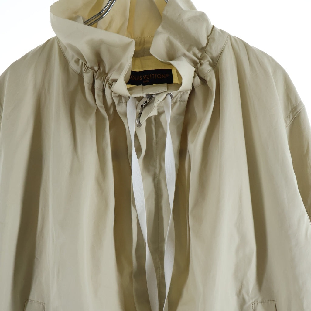 LOUIS VUITTON(ルイヴィトン) 25AW ラッフルカラー コットン ボンバージャケット アイボリー レディース RW252WW YF4 FTJC07