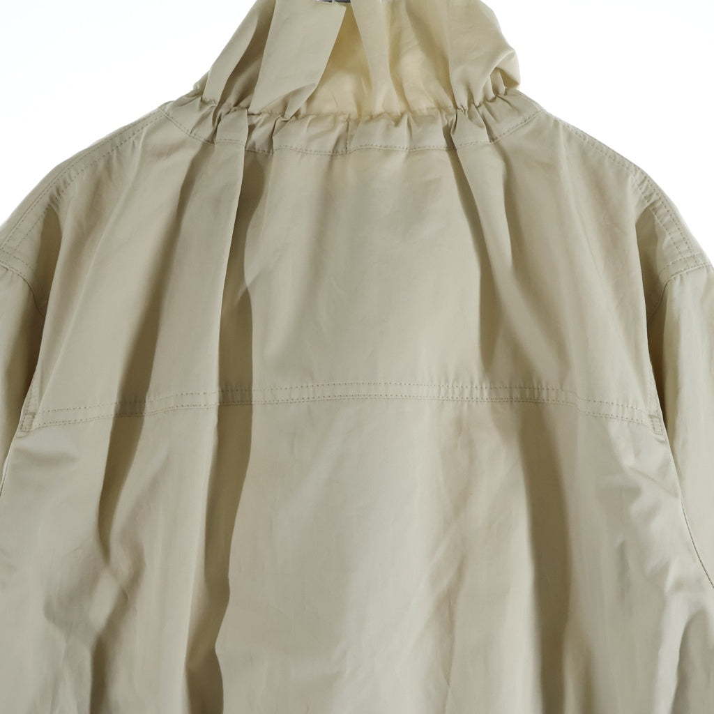 LOUIS VUITTON(ルイヴィトン) 25AW ラッフルカラー コットン ボンバージャケット アイボリー レディース RW252WW YF4 FTJC07