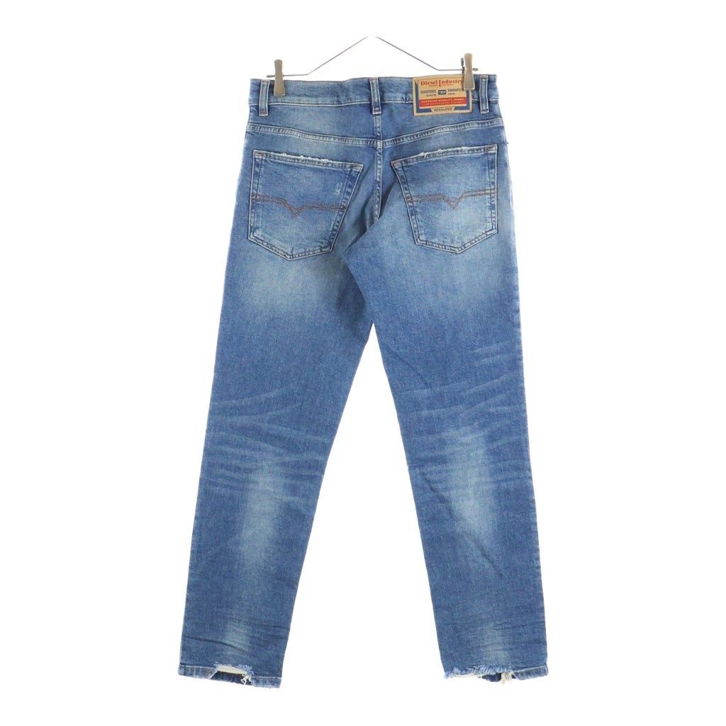 DIESEL(ディーゼル) 2023 D-FINITIVE ディー フィニティブ ダメージ加工 デニムパンツ インディゴ A102300BMBY