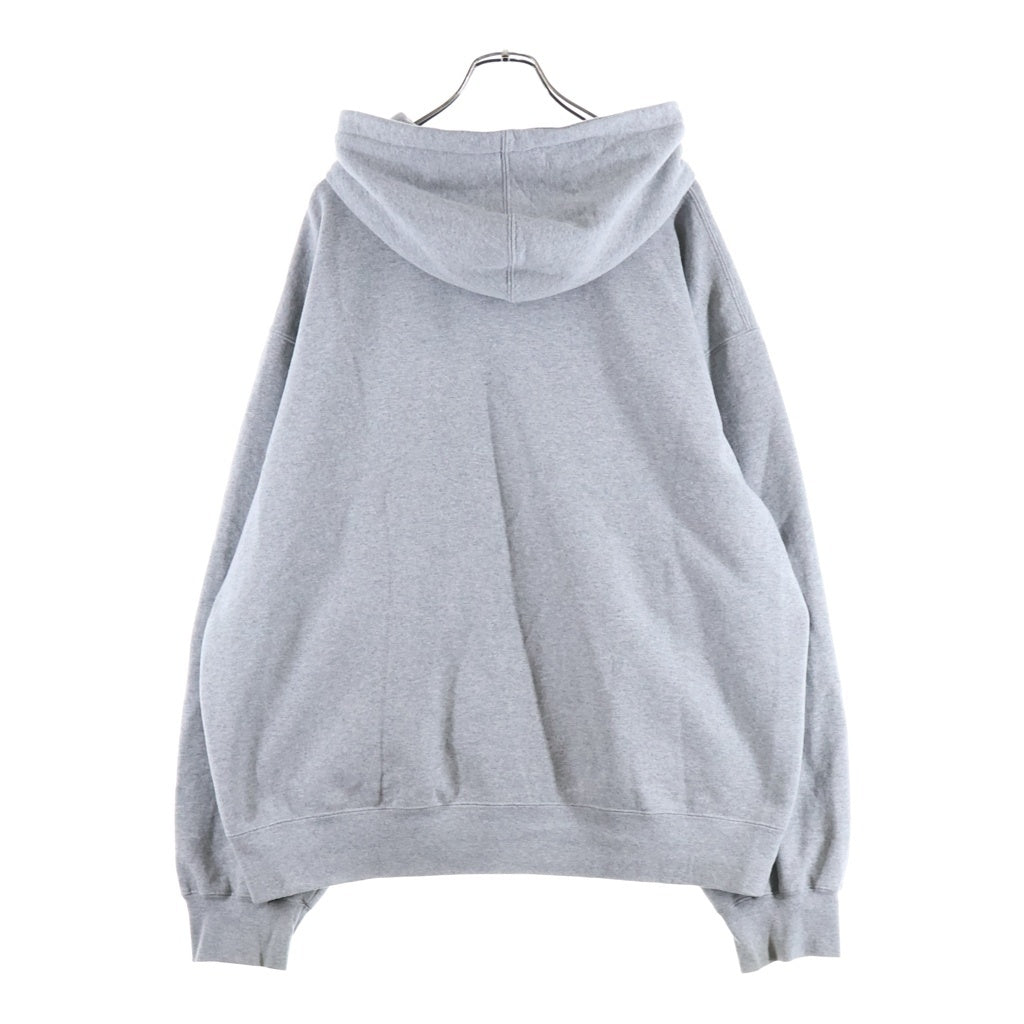 SUPREME(シュプリーム) 25SS Small Box Zip Up Hooded Sweatshirt スモールボックスロゴ ジップアップ パーカー グレー