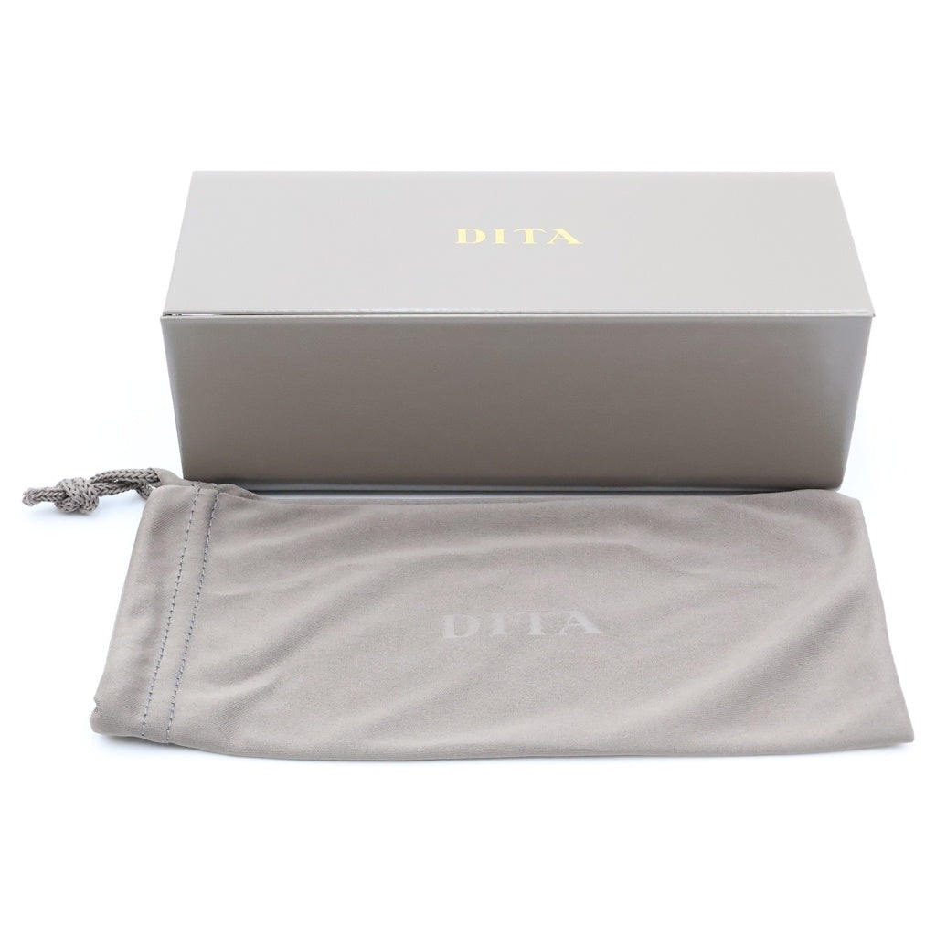 DITA(ディータ) MONOLIX モノリクス スクエア アイウェア メガネ 度入り ブラウン DTS750