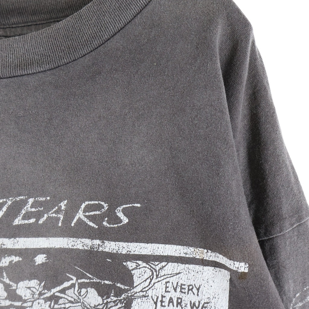 SAINT MICHAEL(セントマイケル) 21AW L/S TEE_SONICYOUTH ソニックユース フォトプリント クルーネック長袖Tシャツ ロングスリーブTシャツ グレー SM-A21-0000-023