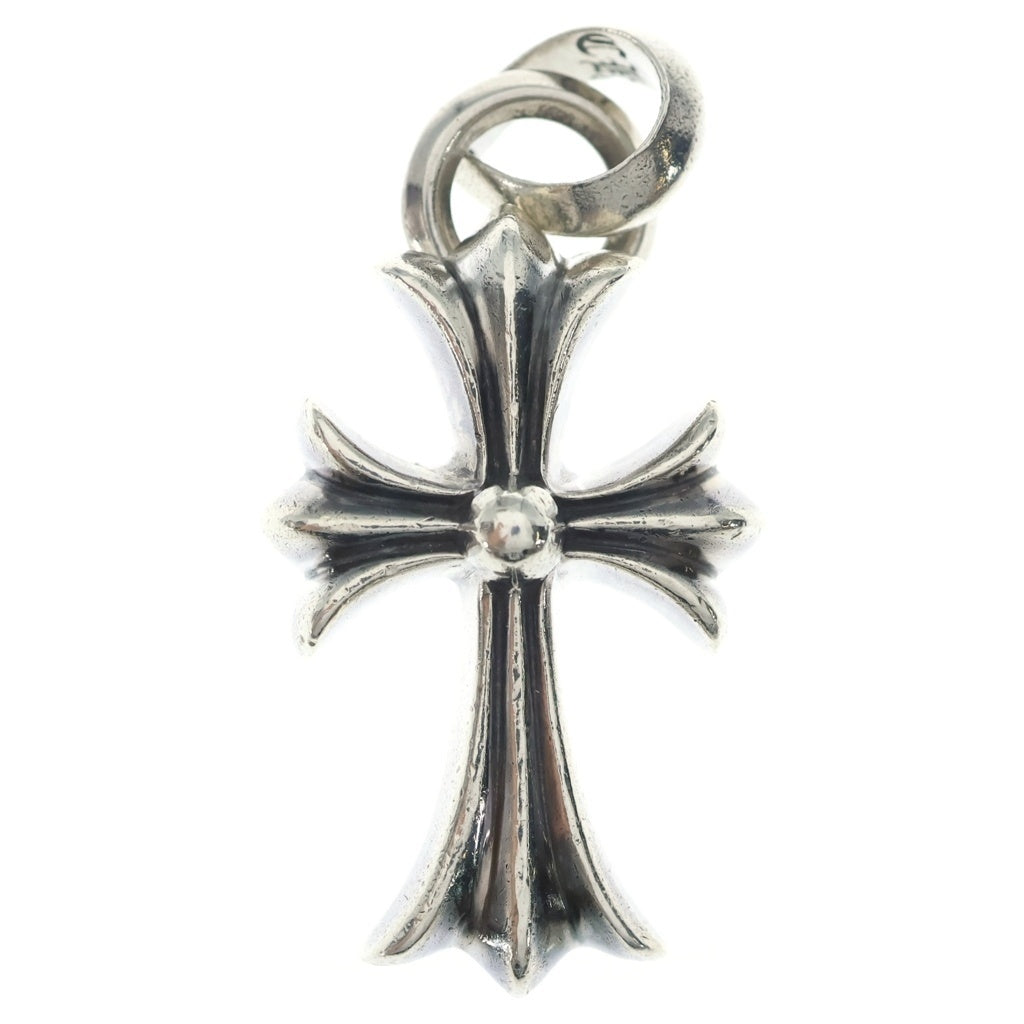CHROME HEARTS(クロムハーツ) CH CRS SML W/BALE Wベイル スモールCHクロス ペンダントトップ シルバー BCA218