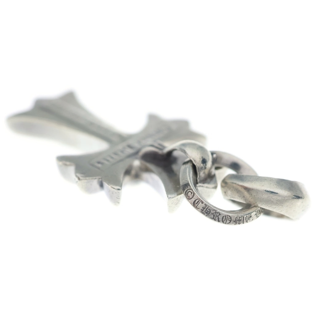 CHROME HEARTS(クロムハーツ) CH CRS SML W/BALE Wベイル スモールCHクロス ペンダントトップ シルバー BCA218