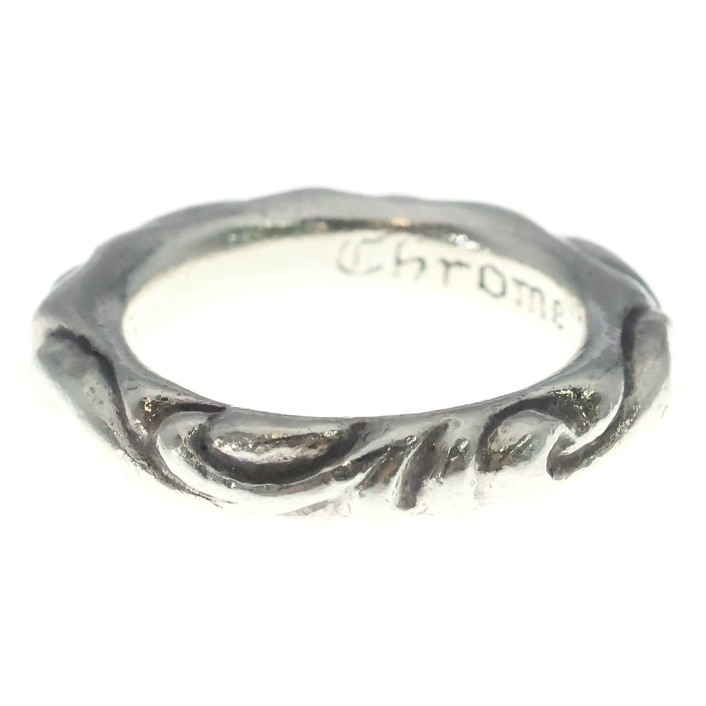 CHROME HEARTS(クロムハーツ) SCRL BAND スクロールバンド リング シルバー BCA351