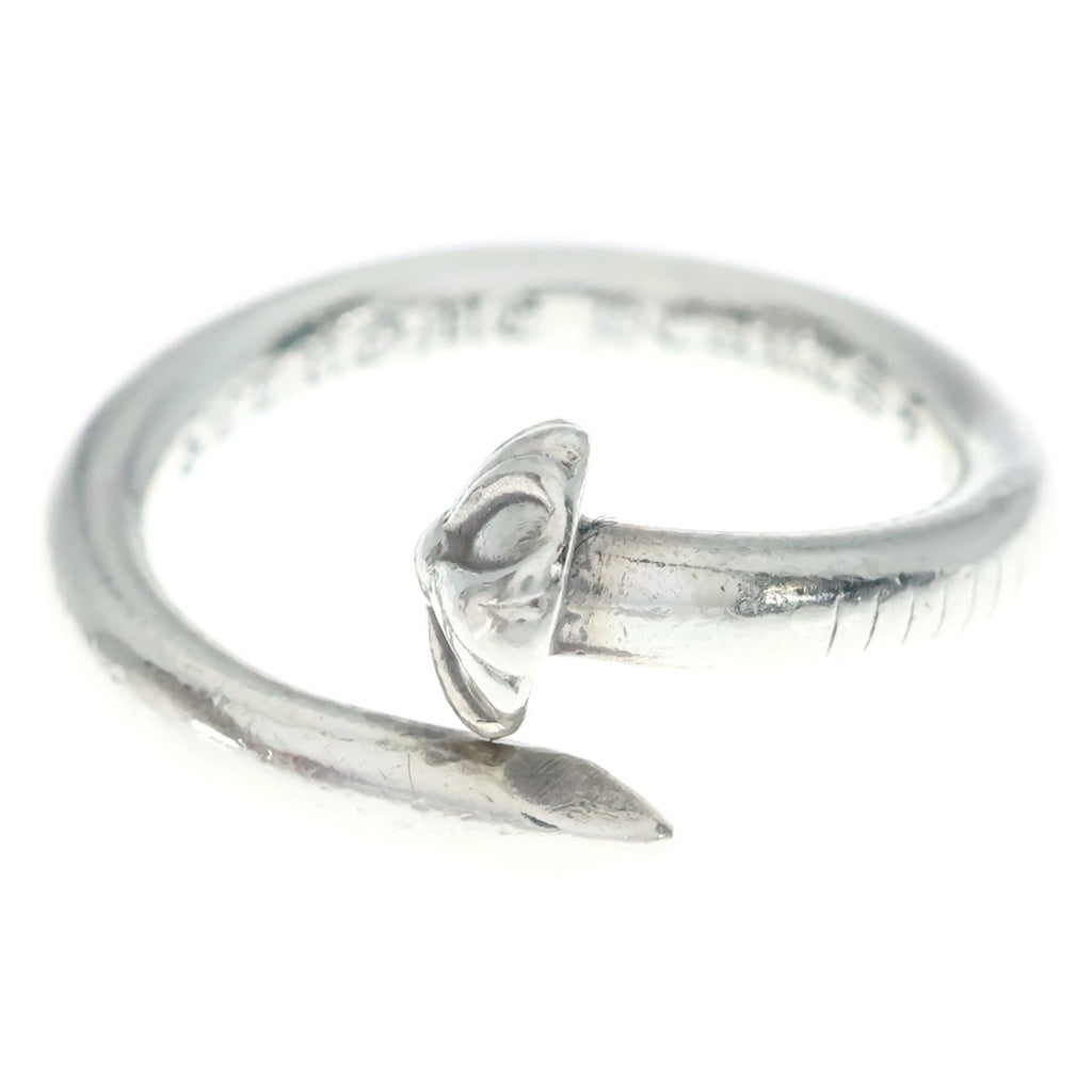 CHROME HEARTS(クロムハーツ) NAIL CRSBALL ネイル クロスボール リング シルバー BCA349