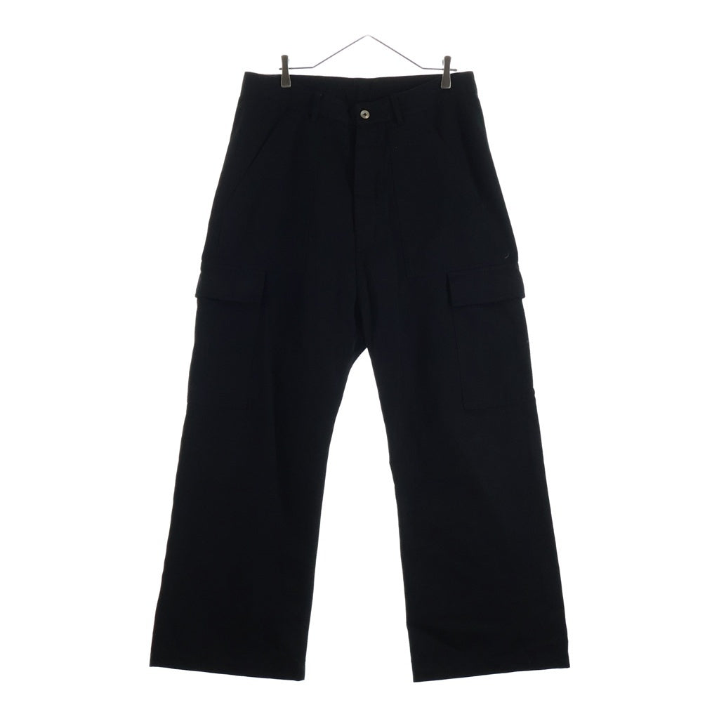 DRKSHDW(ダークシャドウ) 24SS Lido Cargo Trousers カーゴパンツ ブラック DU01D1354-CB