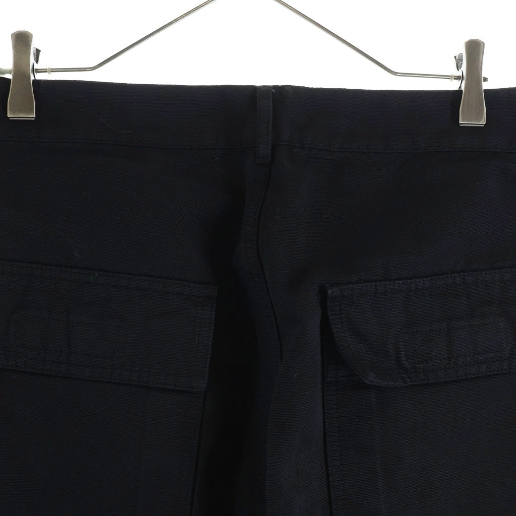 DRKSHDW(ダークシャドウ) 24SS Lido Cargo Trousers カーゴパンツ ブラック DU01D1354-CB