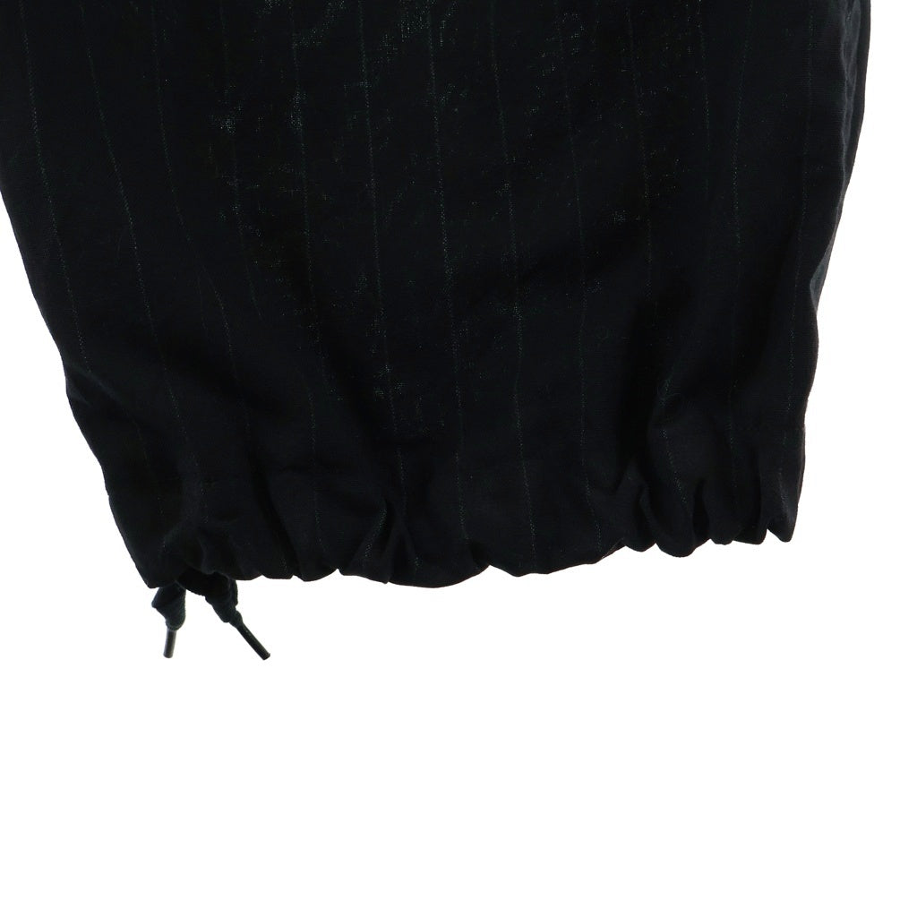 MAISON MIHARAYASUHIRO(メゾンミハラヤスヒロ) Wide Trousers ウールトラウザー パンツ ストライプ ブラック A14PT032