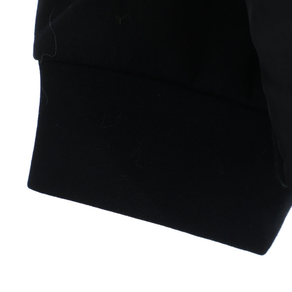 PRADA(プラダ) 22AW RE-NYLON トライアングルロゴ スウェットクルーネックカットソー ブラック UJL30A S222 110Q