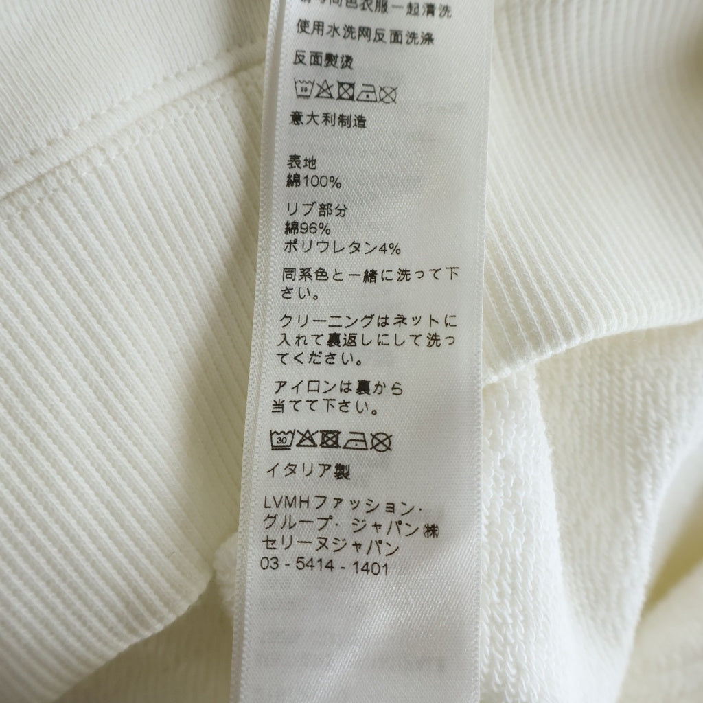 CELINE(セリーヌ) Oversized Cardigan In Cotton Fleece スウェットカーディガン ホワイト 2Y672670Q